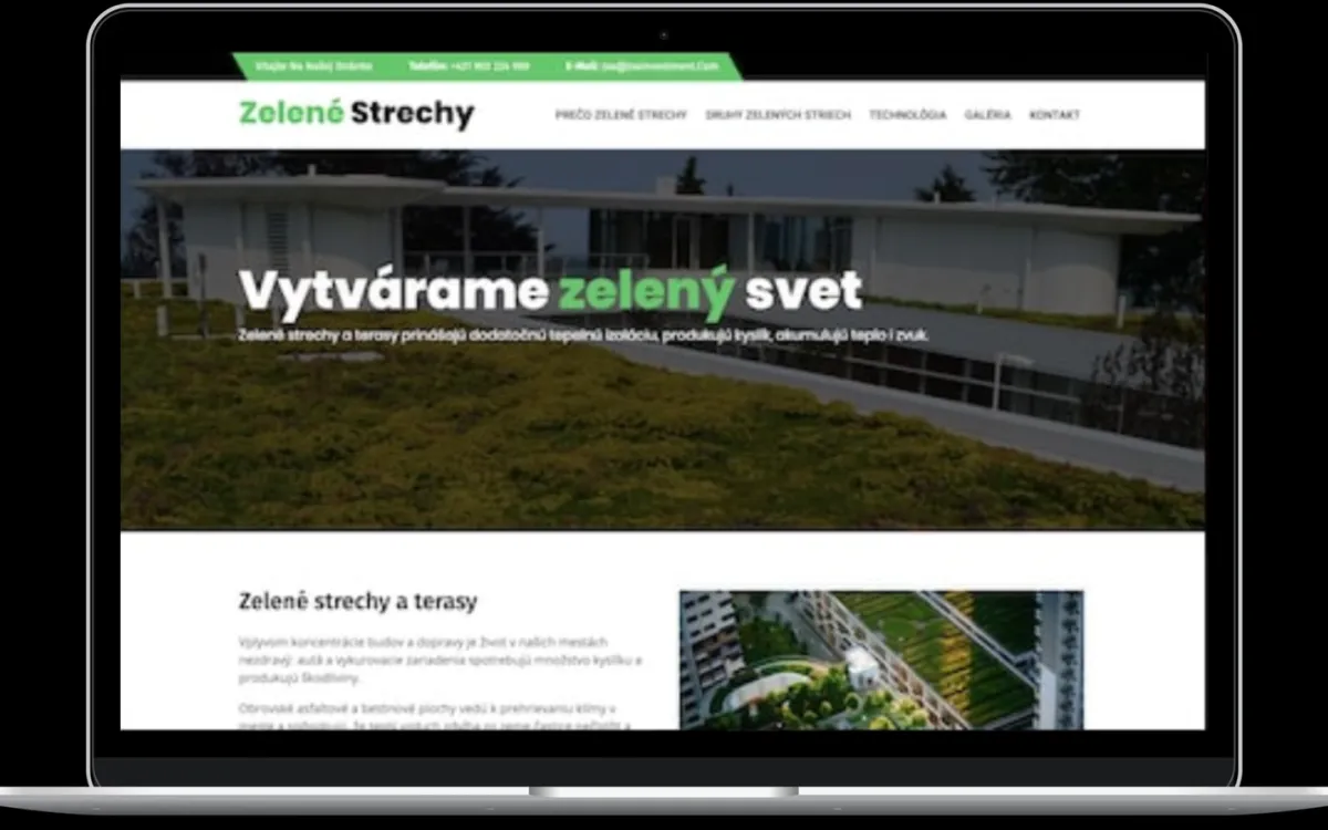 Zelené strechy