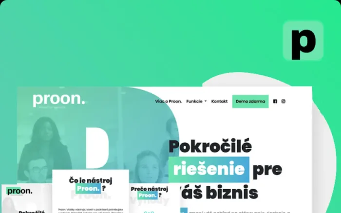Proon — web a marketing